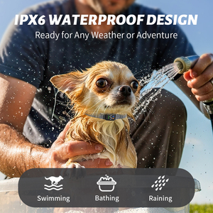 <span class=keywords><strong>Collar</strong></span> de Adiestramiento para Perros con Certificación CE FCC de Fábrica, Ultraligero, Impermeable IPX6, Recargable, <span class=keywords><strong>Collar</strong></span> Antiladridos - Product Image 2