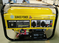 2KW 3KW 6KW 7KW 8KW SUNHOO TIGER BENZIN GENERATOR 220V 380V 50HZ