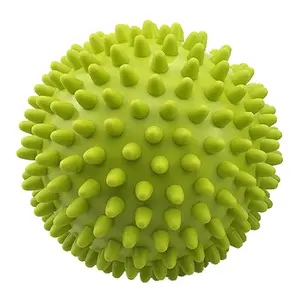 7.5cm PVC Fascia Ball Spiky Massage round Circular Rolling for Home Commercial Gym Use for Yoga Exercise Muscle Relaxation