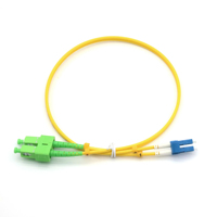 Cable conector de fibra óptica de un solo modo, puente de fibra óptica dúplex, cable de puente de fibra, cable de conexión de fibra