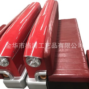 Custom Punk <b>Style</b> Car <b>Head</b> Leather Sofa For Bar And Auto 4S Store Creative Furniture - Product Image 5