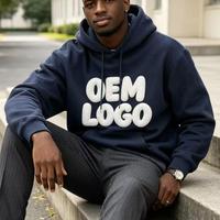 Nouveauté : Sweat à capuche épais doublé polaire, coupe ample, impression numérique
