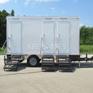 2025 DOT <b>Shower</b> Trailer For Sale <b>Portable</b> Restroom Toilet - Product Image 3