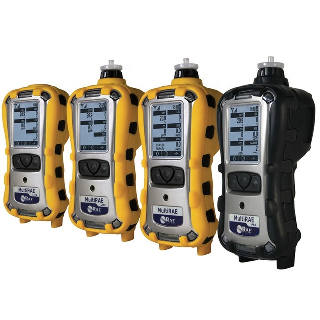 Portable Multi Gas Detector for CO NO2 CL2 NH3 O2 Detecting Multi RAE Lite Pump or Diffusion Gas Leak Detector