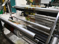 Mesin Printer tas plastik 4 warna otomatis harga murah Printer Flexographic Mini Film plastik