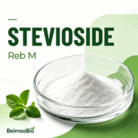 Stevia Reb M Orgánica USDA en Polvo 95% para Matcha, Postres, Wagashi, Confitería, Mercado Japonés, Edulcorante de Grado Premium