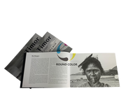 Étui de reliure à couverture rigide personnalisé pour table basse ou livres photo imprimés sur du papier de haute qualité
