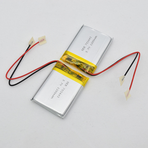 High quality lithium-ion rechargeable battery 703443 3,7 V 1200 mAh, lithium-ion charging status lithium polymer batteries with manufacturer price - Product Image 6