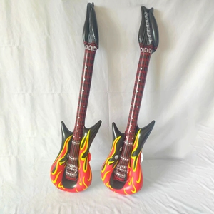 Globo de Juguete Inflable de PVC al por Mayor, Guitarra Falsa, Recuerdo para Fiestas de Rock Punk y Accesorio de Disfraz - Product Image 4