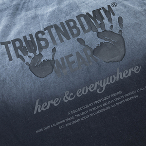 Camisetas transpirables para hombre TOPSHOW de alta calidad, personalizadas en 3D, 240 g/m², cuello acanalado de algodón, estampado degradado con relieve. - Product Image 5