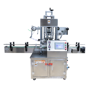 Machine de thermoscellage à rouleaux en acier inoxydable à 2 têtes, certifiée CE, pour bouteilles, bouchons, verres, canettes, produits chimiques - Product Image 5