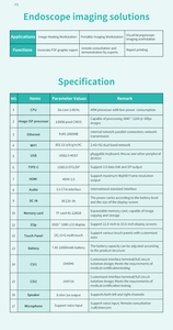 เครื่องประมวลผลระบบวิดีโอทางการแพทย์แบบฝังตัว4K 60fps กล้องเอนโดสโคปสองแชนเนลพร้อมเอาต์พุต <span class=keywords><strong>HD</strong></span>-MI 2.0 - Product Image 4