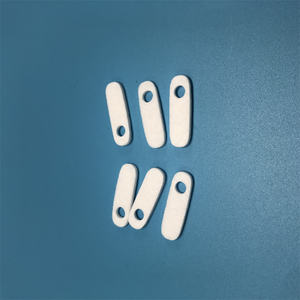 Bandes de coton absorbant en fibre de polyester en gros, ovales avec trou pour diffuseur <span class=keywords><strong>d</strong></span>'arômes - Product Image 6