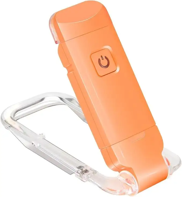 USB Mini Eye protection Portable Rechargeable Folding Book Light Student Reading Clip Light