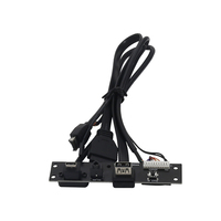 Chasis Cable de Panel frontal USB 3,0 Cable de extensión USB 3,1 Interruptor de alimentación Placa PCB Cable de conexión de placa base