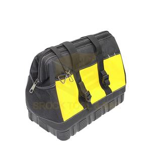 กระเป๋าเครื่องมืออเนกประสงค์แบบมีซิป ขนาด 16 นิ้ว ผลิตจากผ้า Oxford พร้อมฐานยาง สำหรับใช้งานประจำวัน - Product Image 2