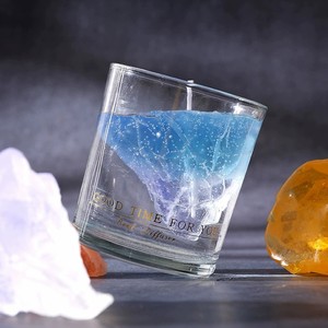 Candela Profumata Estetica <span class=keywords><strong>a</strong></span> Forma di Iceberg, Design Unico in <span class=keywords><strong>Cera</strong></span> Gelatinosa che Aggiunge Fascino Visivo al Tuo Spazio Abitativo - Product Image 3