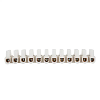 Barrette de connexion électrique de type H, connecteur de fils, barrière de connexion électrique, bornier à vis en plastique