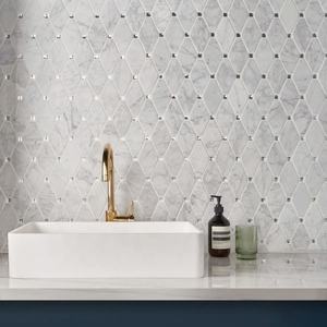 Мраморная мозаичная плитка Carrara - Product Image 1