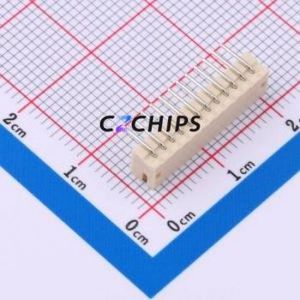 HCZZ0002-12 Wire-to-Board Pin Header Bent Lead Through Hole,P=1.5mm Connector 1x12P 1.5mm Right Angle Insert ZH - Product Image 2