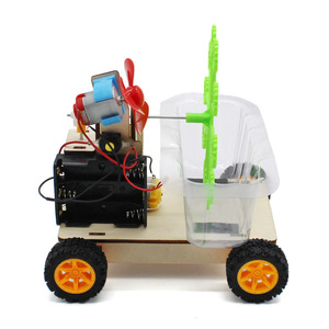 Kit de Ciencia DIY para Estudiantes: Coche Burbuja de Plástico con Batería Manual, Juguete Educativo para Aprendizaje STEAM (7-9 años) - Product Image 1
