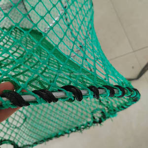 Hot <strong>Sale</strong> 75 cm *180 cm slinky <strong>Pot</strong> Folding Framed Trap <strong>Lobster</strong> Traps Fish <strong>Pots</strong> Green Web <strong>for</strong> New Zealand - Product Image 4