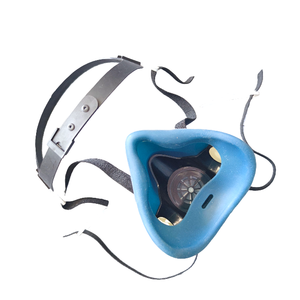 Maschera Medica Antiallergica in Gomma a Mezzo Viso Ayonsafety, Standard, 3 Strati, 2 Porte, Riutilizzabile, con Fascia Regolabile a Quattro Punti - Product Image 3