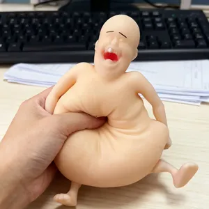 Rene Ren, figurine amusante et moche, jouet anti-stress, poupée drô<span class=keywords><strong>le</strong></span> avec un sourire collant et joyeux - Product Image 1