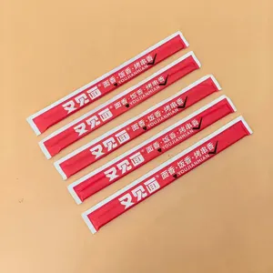 Factory Wholesale Disposable Bamboo Chopsticks Can Customize Logo Korean Twin Chopsticks Ramen Paper Wrap Day Cut Chopsticks