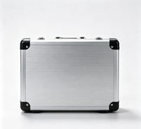 Étui de protection personnalisé en aluminium pour manette PS5 avec doublure en mousse pour le transport et le rangement en voyage