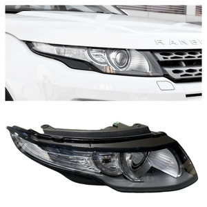 Faros Delanteros para Land <span class=keywords><strong>Rover</strong></span> <span class=keywords><strong>Evoque</strong></span> 2012-2015, Lentes de Xenón Originales, Luces LED de Conducción Diurna, Luces HID L538, Salida de Fábrica - Product Image 2