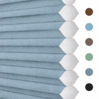 Tissu uniquement : Tissu de qualité exceptionnelle pour stores plissés alvéolés pour fenêtres et toitures solaires