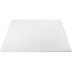 Alfombrilla para Silla Alera Moderna con Tachuelas para Alfombras de Pelo Corto 46 X 60 Transparente ALEMAT4660CLPR-PVC/Vinilo/Vidrio Antideslizante Lavable Oficina/Hogar - Product Image 1