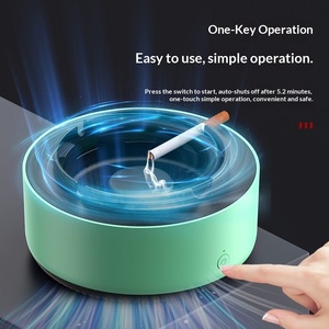 Wholesale Smart Ashtray Air Purifier,Remove Secondhand Smoke and Odor Instantly,<b>Batteries</b> Not Included, <b>Ring</b> Aromatherapy - Product Image 3