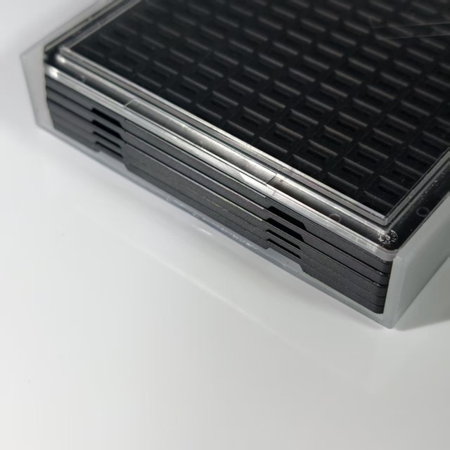 4 Inch Anti-static ESD 0.05kg Semiconductor Wafer Chip Carrier Die Tray Compatible with Die Bonder 1 Year Warranty