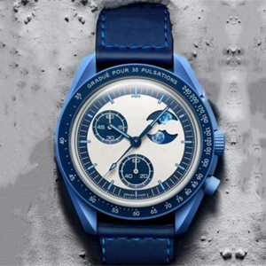 La boîte à montres pour hommes convient aux montres et aux boîtes de la série Omega <span class=keywords><strong>Swatch</strong></span> Mercury, Venus, Soleil, Pluton, Saturne, Lune et Mars. - Product Image 2