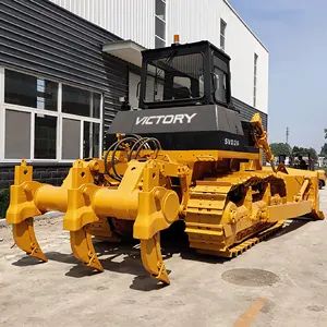 Bulldozer Chinese Earth-moving Machinery Super Farm Garbage Dozer Shandong Victory Brand Coal Mine Type Crawler Bulldozer