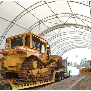 Abri dôme industriel à double treillis 60x40 pieds (18x12m) – Grande tente de stockage extérieur, <span class=keywords><strong>garage</strong></span>, hangar d'aviation portable - Product Image 2