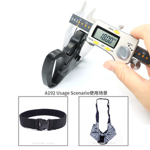 Double Locking Shoulder <b>Strap</b> Buckle Clasp 27mm 53mm For Bags <b>Backpack</b> Baby Carrier Durable Plastic Snap - Product Image 4