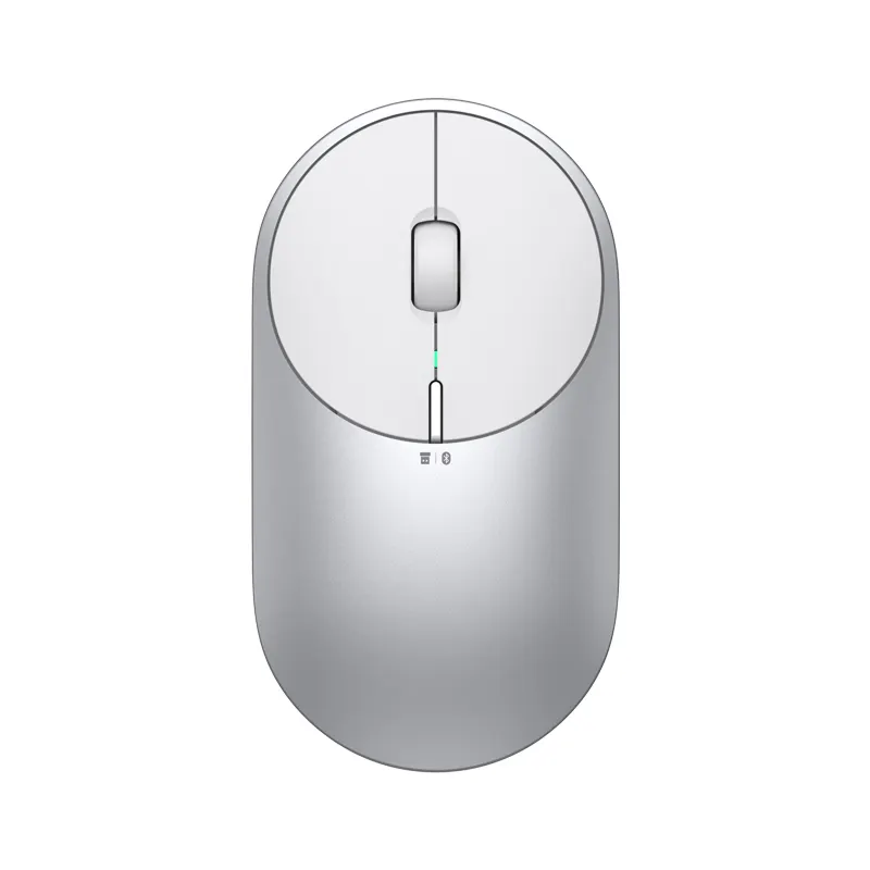 Original Xiaomi Mi Portable Mouse 2 Optical Wireless BLE 4.2 RF 2.4GHz 4000DPI Adjustable Dual Mode ConnectためLaptop pc