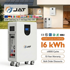 แบตเตอรี่แพ็ค 51.2V อายุการใช้งาน 10 ปี ความจุ 2.5kwh - 15kwh ระบบ LFP BMS ติดผนัง AC รุ่น 51250A,512100A,512200A,512300A - Product Image 1