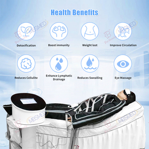 Máquina de Presoterapia Profesional 3 en 1, Dispositivo de Presoterapia de Cuerpo Completo con Presión de Aire para Piernas - Product Image 2