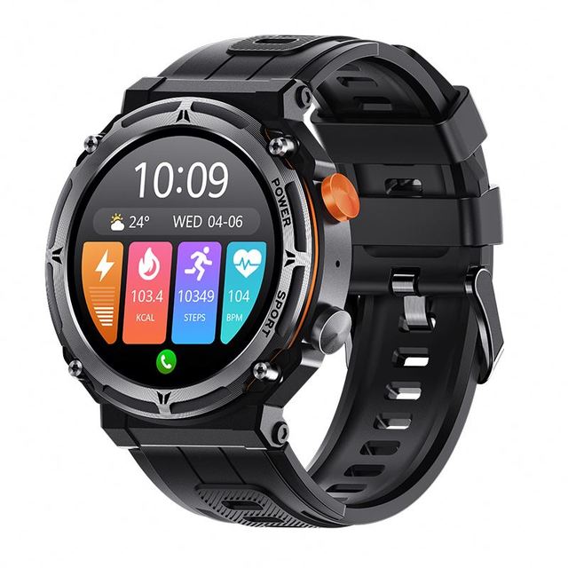 Smart Watch C21 Pro Big Battery Outdoor Sport Smart Watches BT Calling Smartwatch 1 ATM Waterproof Smart Watch for Men