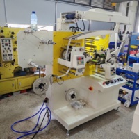 Imprimante flexographique à ruban JR-1231 stable et performante, conforme aux normes CE, pour l'impression d'étiquettes flexo sur satin, nylon et vêtements