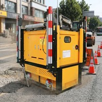 Groupe électrogène diesel autoportant SDEC 20 kW 60 kW 100 kW 25 kVA 50 kVA 80 kVA pour un transport facile