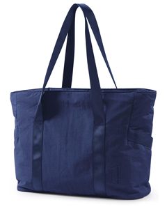 Grand sac fourre-tout utilitaire en toile durable à poches multiples pour un usage quotidien de couleur unie pour le shopping et le travail fabriqué au Vietnam - Product Image 3