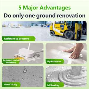 Pintura Epóxica de Alto Brillo para Pisos, Revestimiento Industrial Resistente al Desgaste para Pisos de Concreto de Almacenes y Garajes - Product Image 3