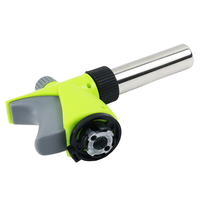 2025 Portable extérieur cuisine chauffage grande lampe de poche briquet avec certifié CE gaz butane flamme torches de soudage haute bande passante