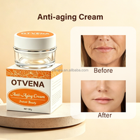 OTVENA Crème Visage Anti-rides et Anti-âge Effet Raffermissant Réduit les Ridules Hydratant Profond Soin de la Peau du Visage – Meilleure Vente
