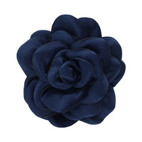 Classique Occasions Formelles Vêtements Accessoires En Gros Tissu Camélia Fleur Broches Grande Fleur De Soie Revers Épingle À Bandoulière